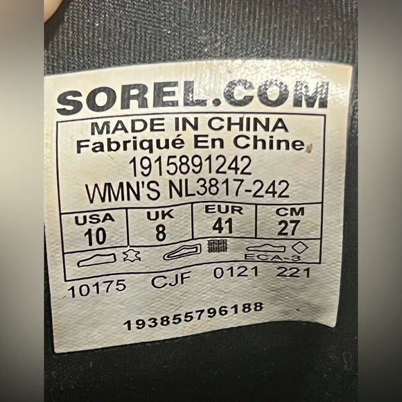 New Women's Evie Sport Lace-Up Lug Sole Waterproof Booties - Size 10 - Picture 11 of 12